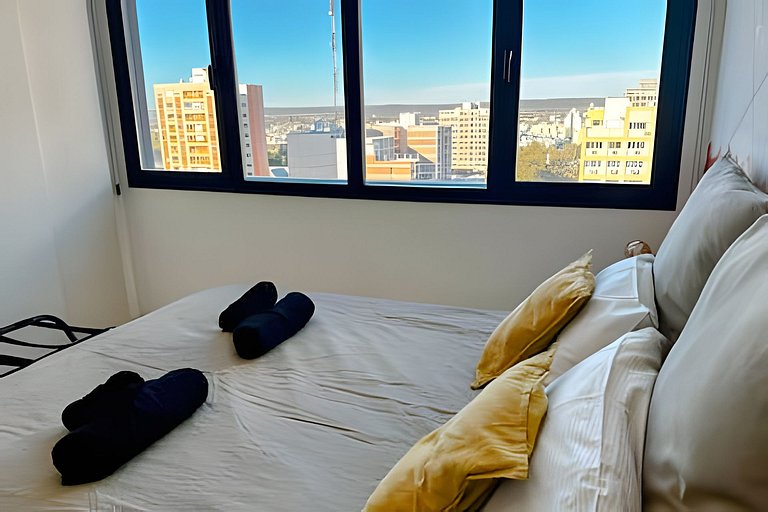 Loft moderno con vista al centro