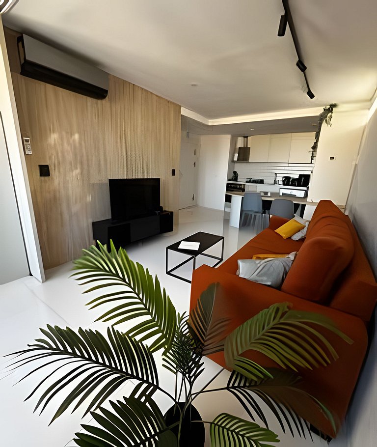 Loft moderno con vista al centro
